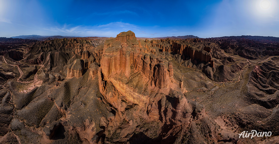 Binggou Danxia Geopark, China