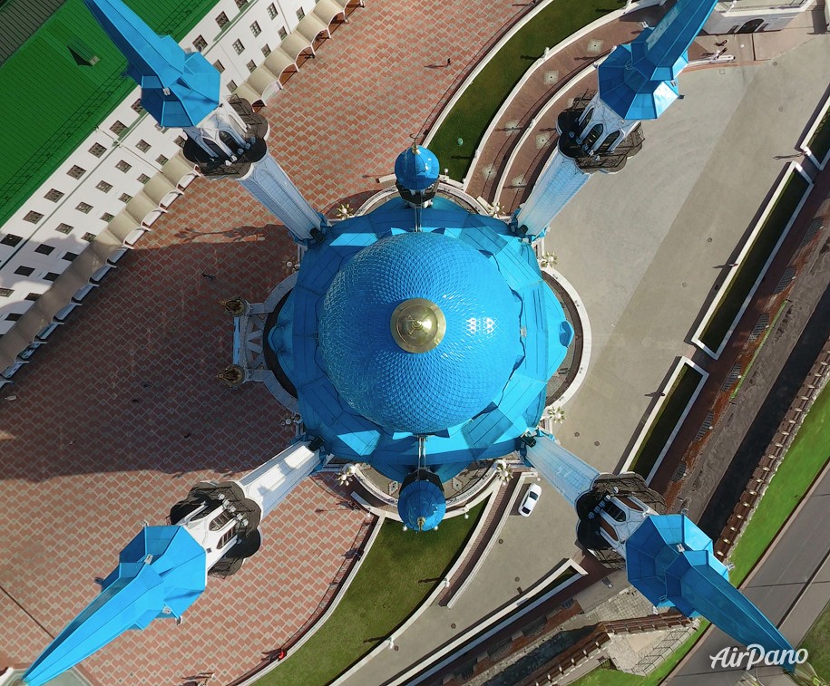 Qol-Şärif mosque, top view