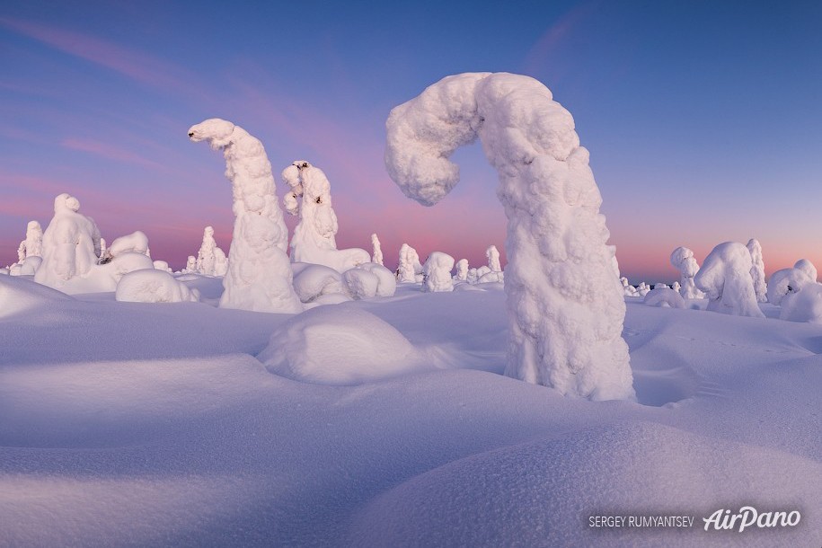 Snowy Fairytale. Lapland, Finland