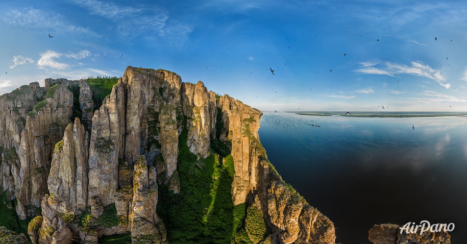 Over the Lena Pillars