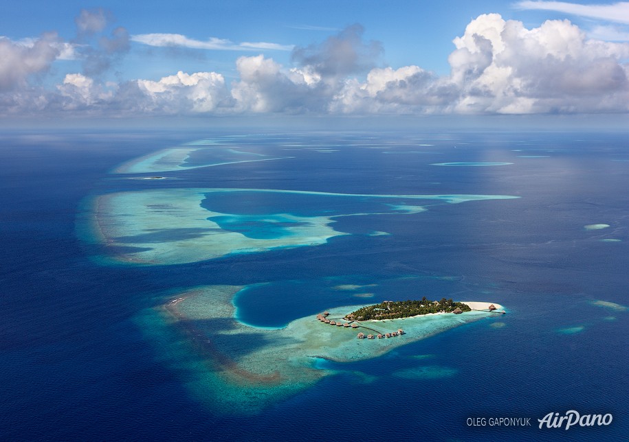 Maldives from above