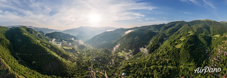 The village of Gosh. Armenia