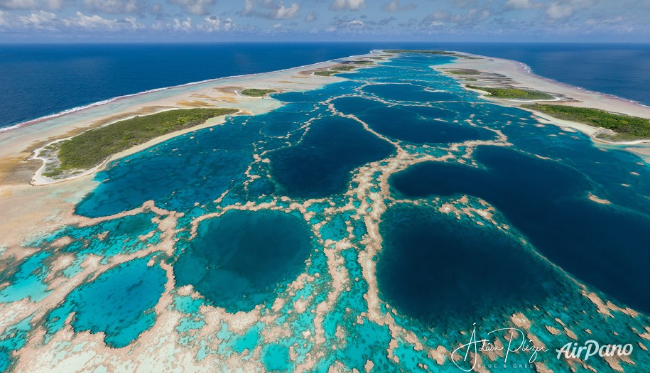 Caroline Atoll. Kiribati