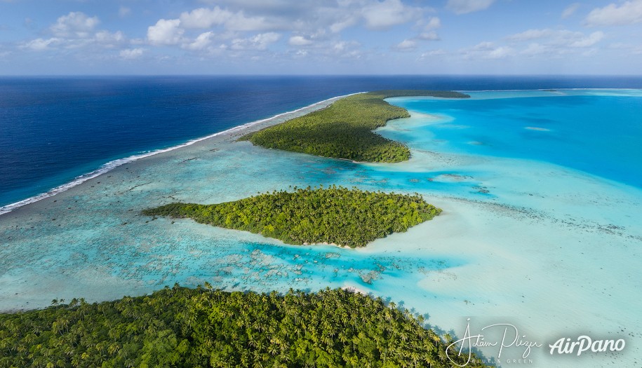 Marlon Brando's Tetiaroa atoll. French Polynesia