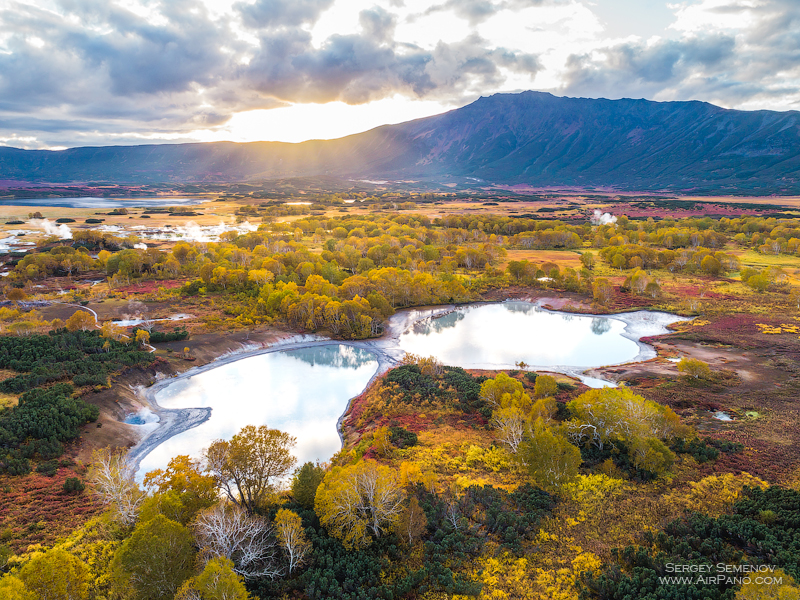 Uzon caldera, Kamchatka, Russia