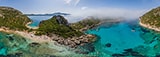 Cape Drastis and Porto Timoni Beach, Corfu, Greece