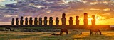 Moai Statues, Easter Island, Chile