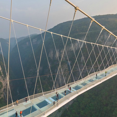 Zhangjiajie Glass Bridge, China