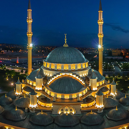 Akhmad Kadyrov Mosque, Grozny, Russia