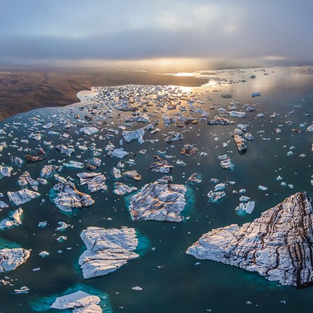 Iceland, Jokulsarlon Ice Lagoon