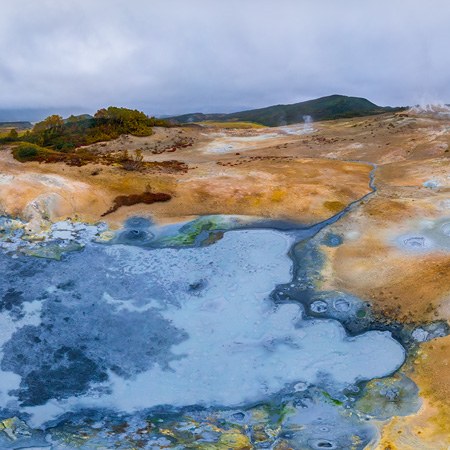 Uzon, Western Thermal Field. Kamchatka, Russia