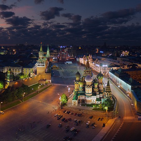 Moscow Kremlin at Night