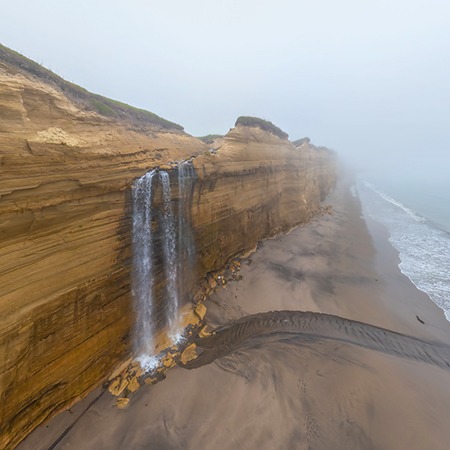 Kunashir Island. Southern Kurils, Russia