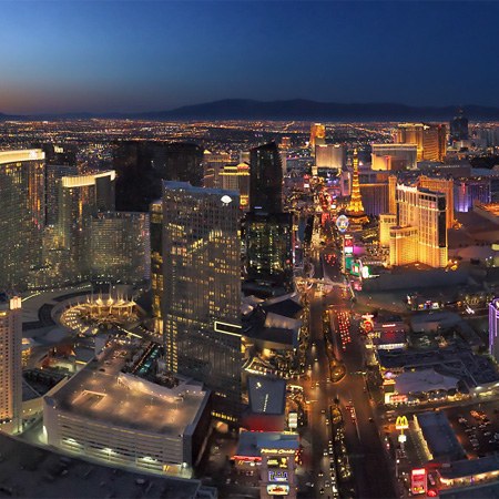 Las Vegas at Dusk and Night 