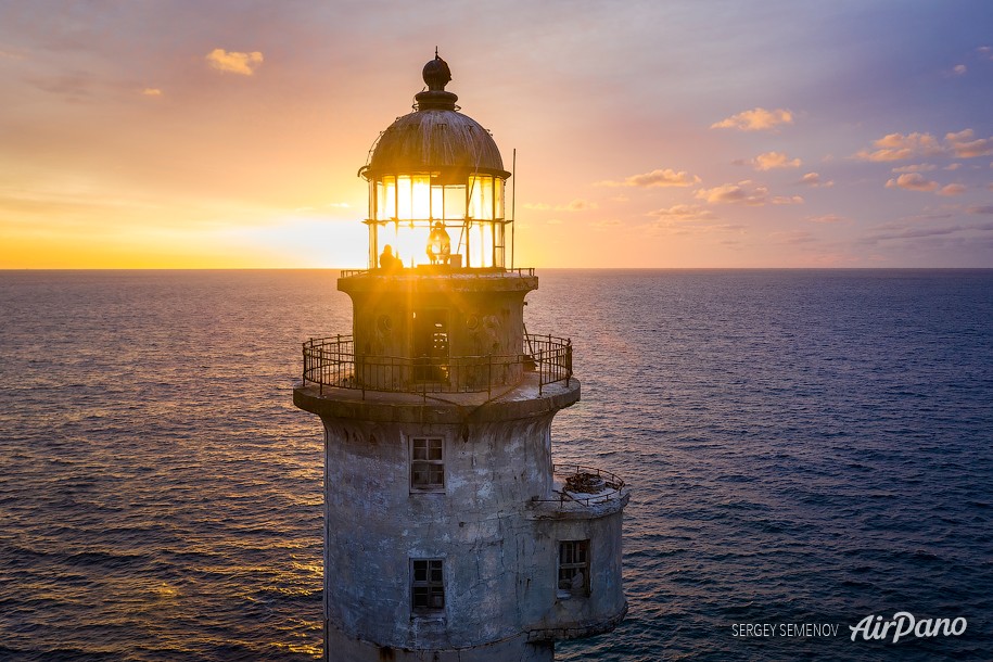 Aniva Lighthouse. Sakhalin Island, Russia