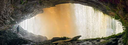 Canaima Lagoon, Venezuela. Part II. Hacha Waterfall