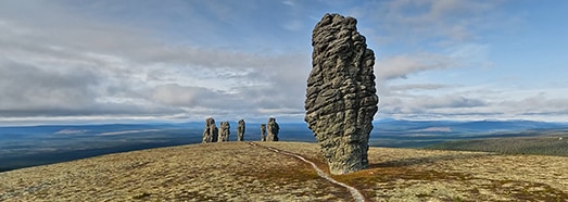 Manpupuner Rock Formations, Relaxing Video