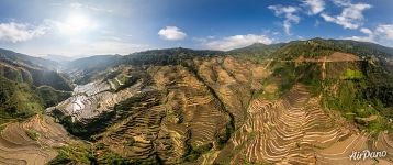 Terraces near Dapu village