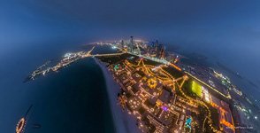 Emirates Palace Hotel at night #1