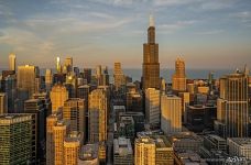 Chicago in golden hour 3