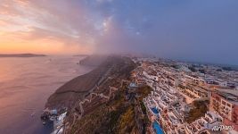 Sunset on Santorini