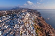 Fira from above