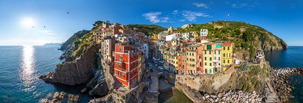 Panorama of Riomaggiore