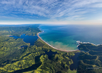 Lake Ptichye, Sea of Okhotsk, Sakhalin Island