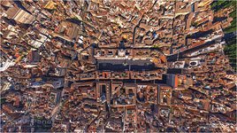 Piazza Navona from the altitude of 160 meters