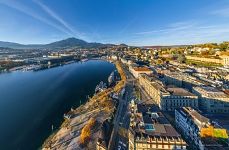 Bird's eye view of Lucerne #1