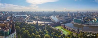 Above the Kremlin