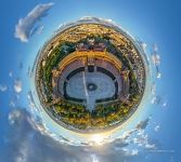 Plaza de España (Spain Square). Planet