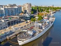 Musem of the World Ocean. Museum ship "Vityaz"