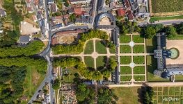 Above the Château de Valençay