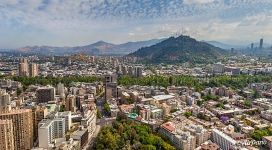 Santiago from above