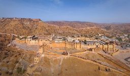 Jaipur. Amer Fort, or Amer Palace