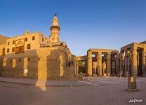 Abu el-Haggag mosque. Luxor Temple