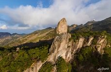 Flying Over Rock