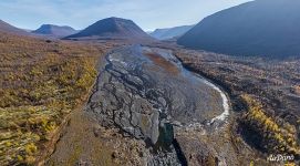 Above the Irkinda River