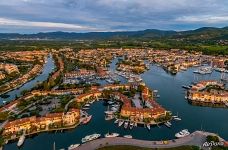 Above the Port Grimaud