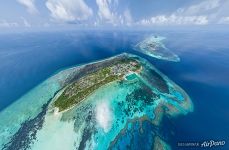 Nilandhoo Island top view