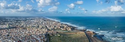 Rabat from an altitude of 200 meters