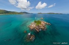 St. Pierre islet off the coast of Praslin