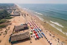 Above Calangute Beach