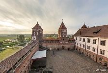 Inner courtyard from above