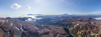 Death Valley from an altitude of 500 meters