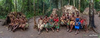 Baka people in Cameroon