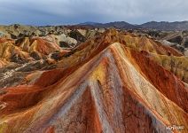 Danxia Colorful Mountains