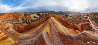 Danxia Colorful Mountains