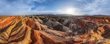 Zhangye Danxia Colourful Mountains